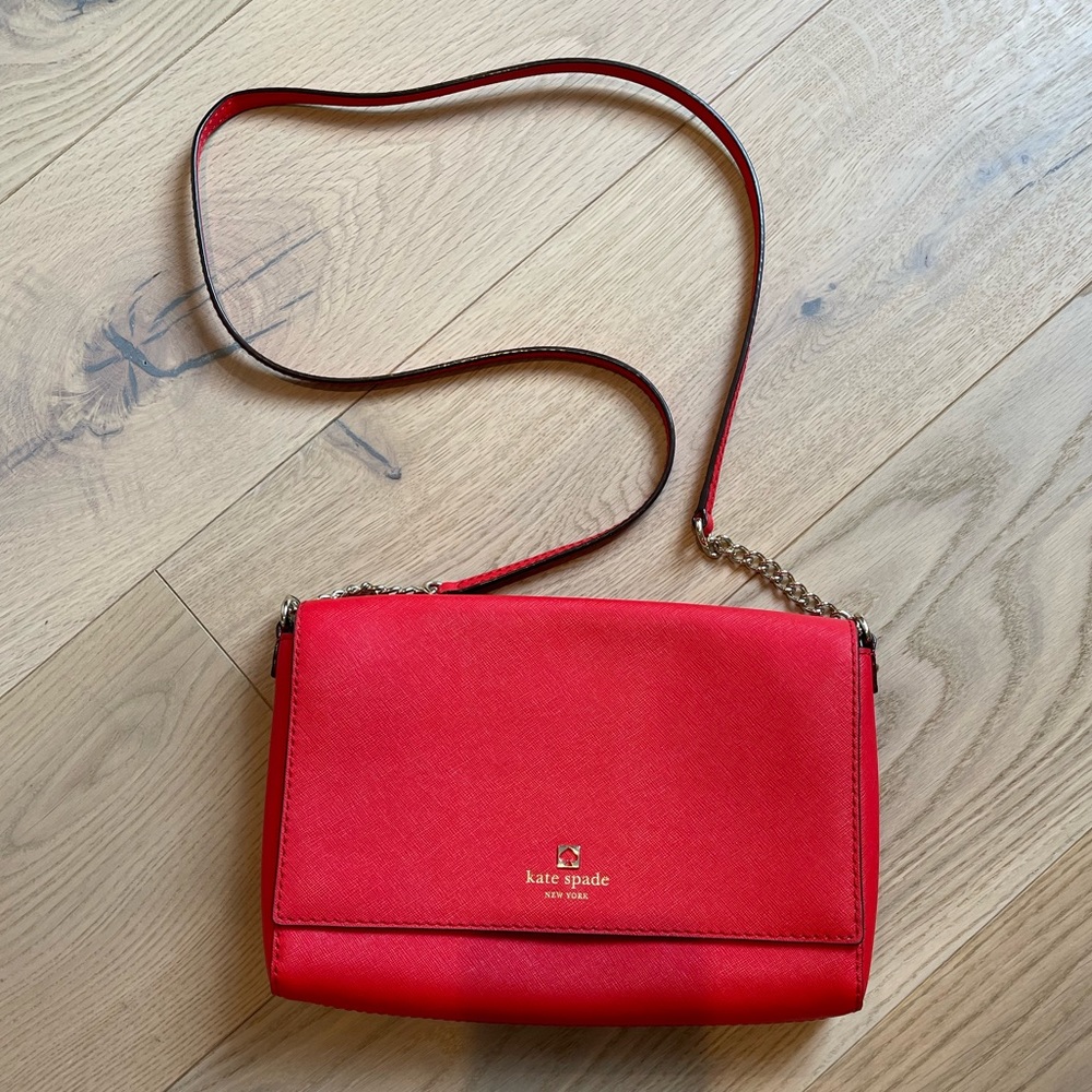 NWOT Red Kate Spade crossbody purse